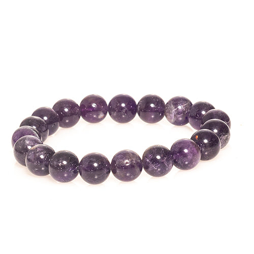 Bracelet en perles d'Améthyste