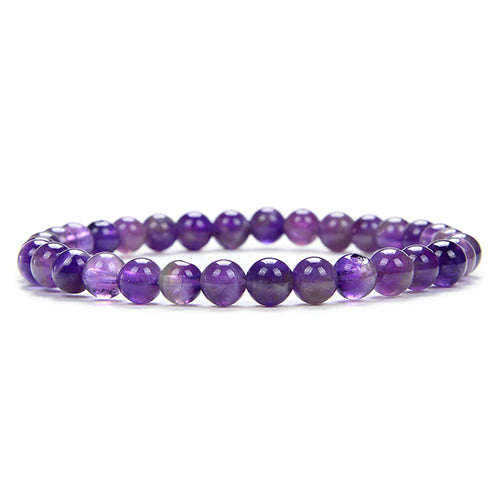 Bracelet en perles d'Améthyste