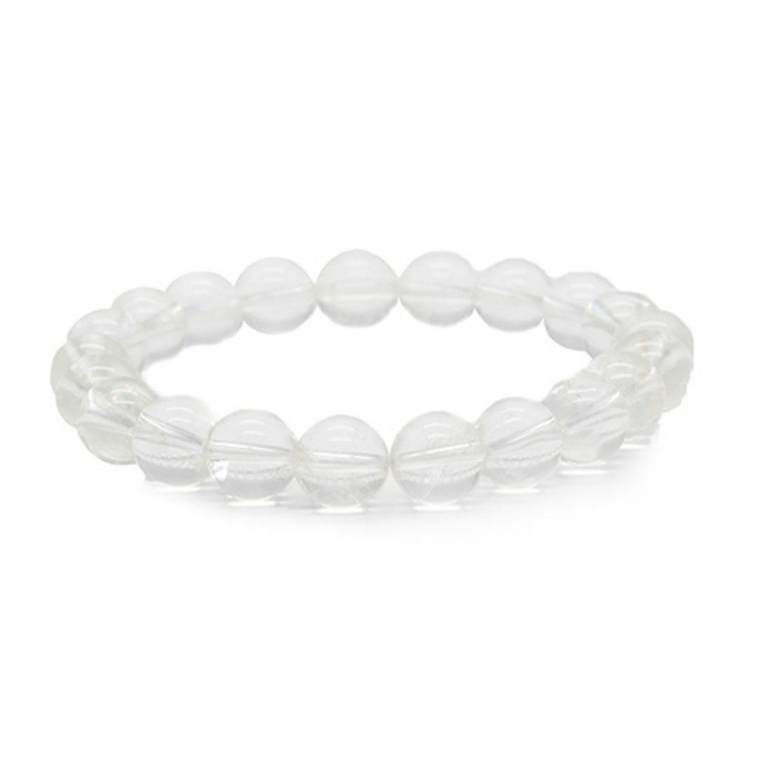Bracelet en perles de Cristal de Roche