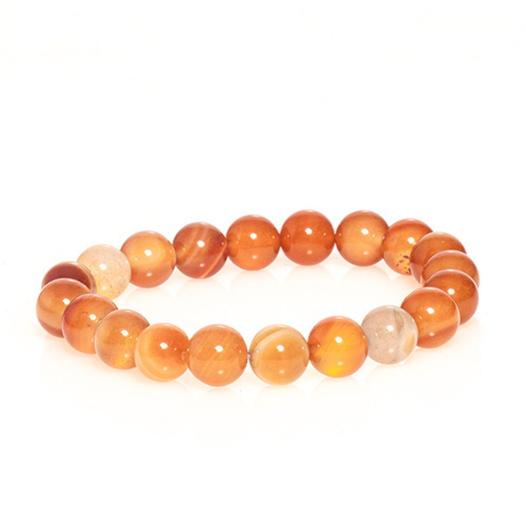 Bracelets en perles de Cornaline