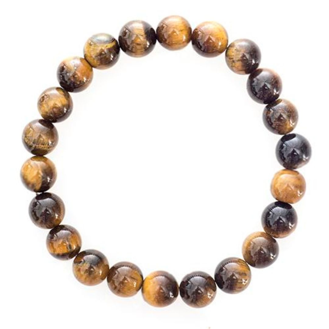 Bracelet en perles d'Oeil de tigre