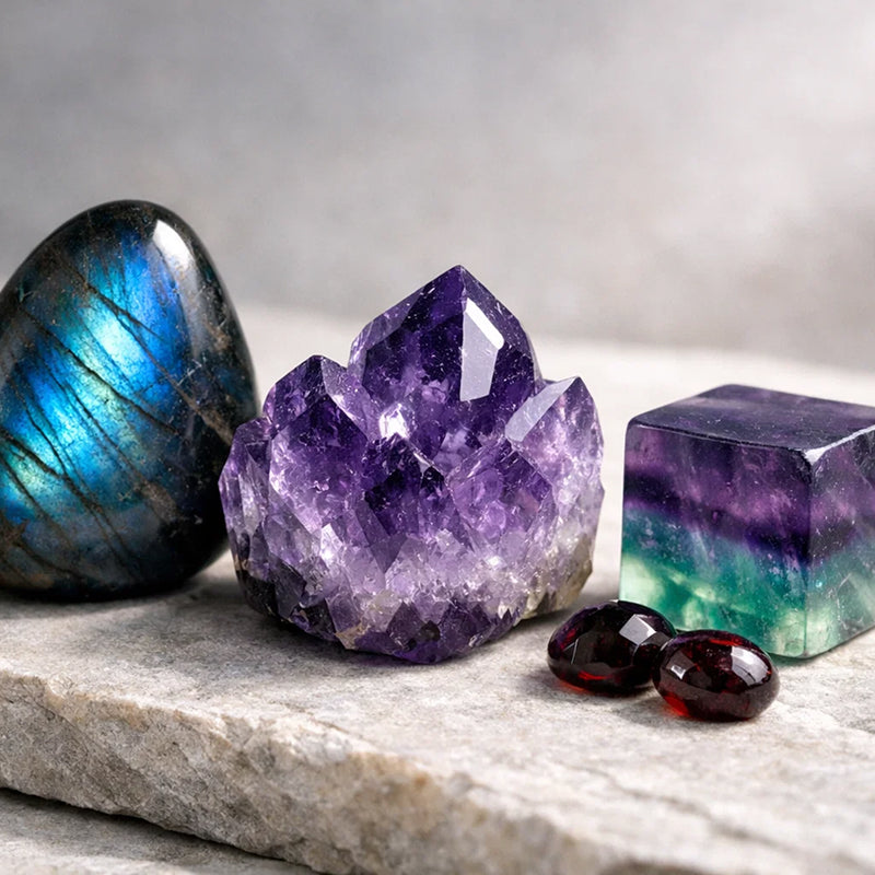 Pierres du Verseau : les 7 meilleures pierres de naissance (janvier–février), vertus, protection & bijoux Image