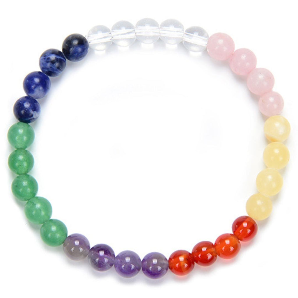 Bracelet en perles 7 Chakras