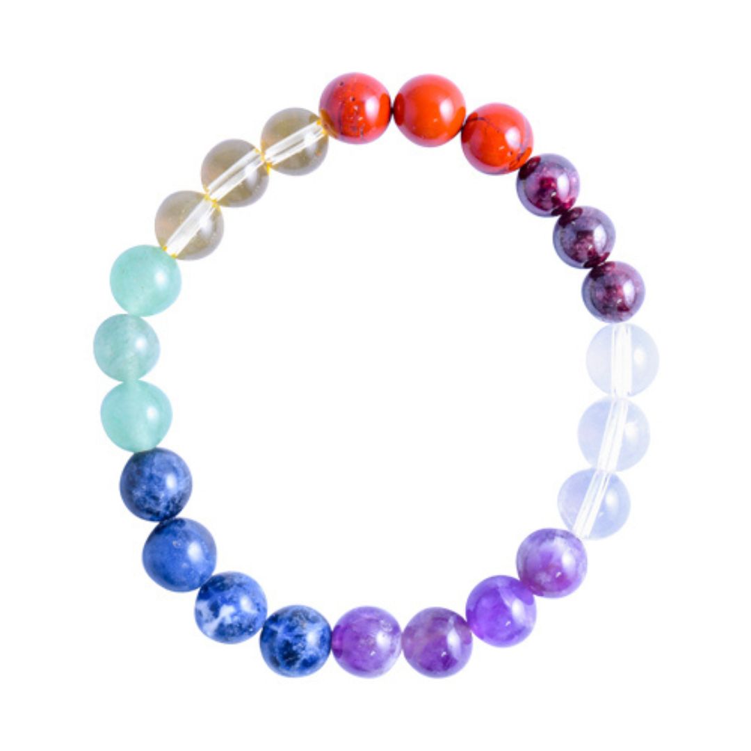 Bracelet en perles 7 Chakras