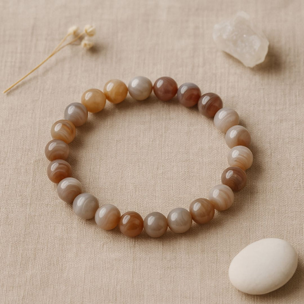 Bracelet en perles d'Agate