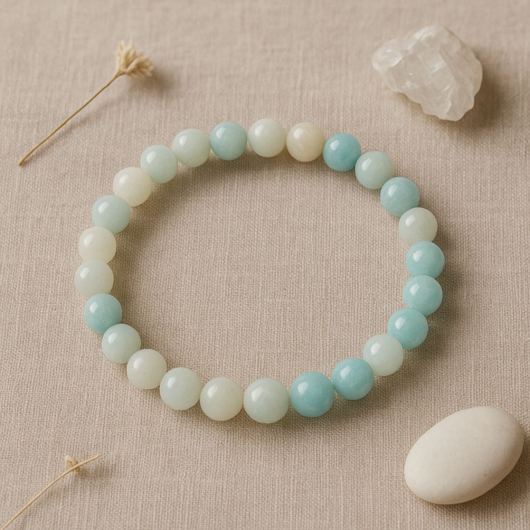 Bracelet en perles d'Amazonite