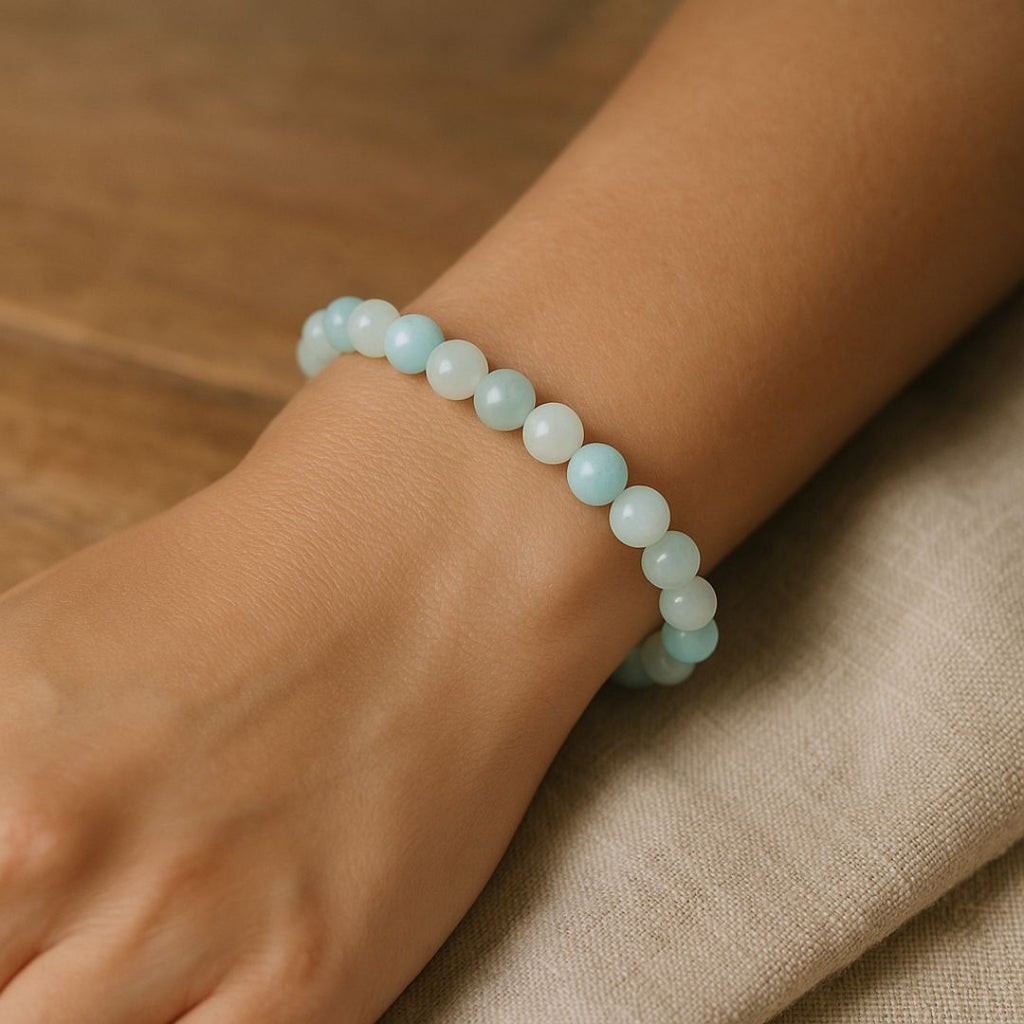 Bracelet en perles d'Amazonite
