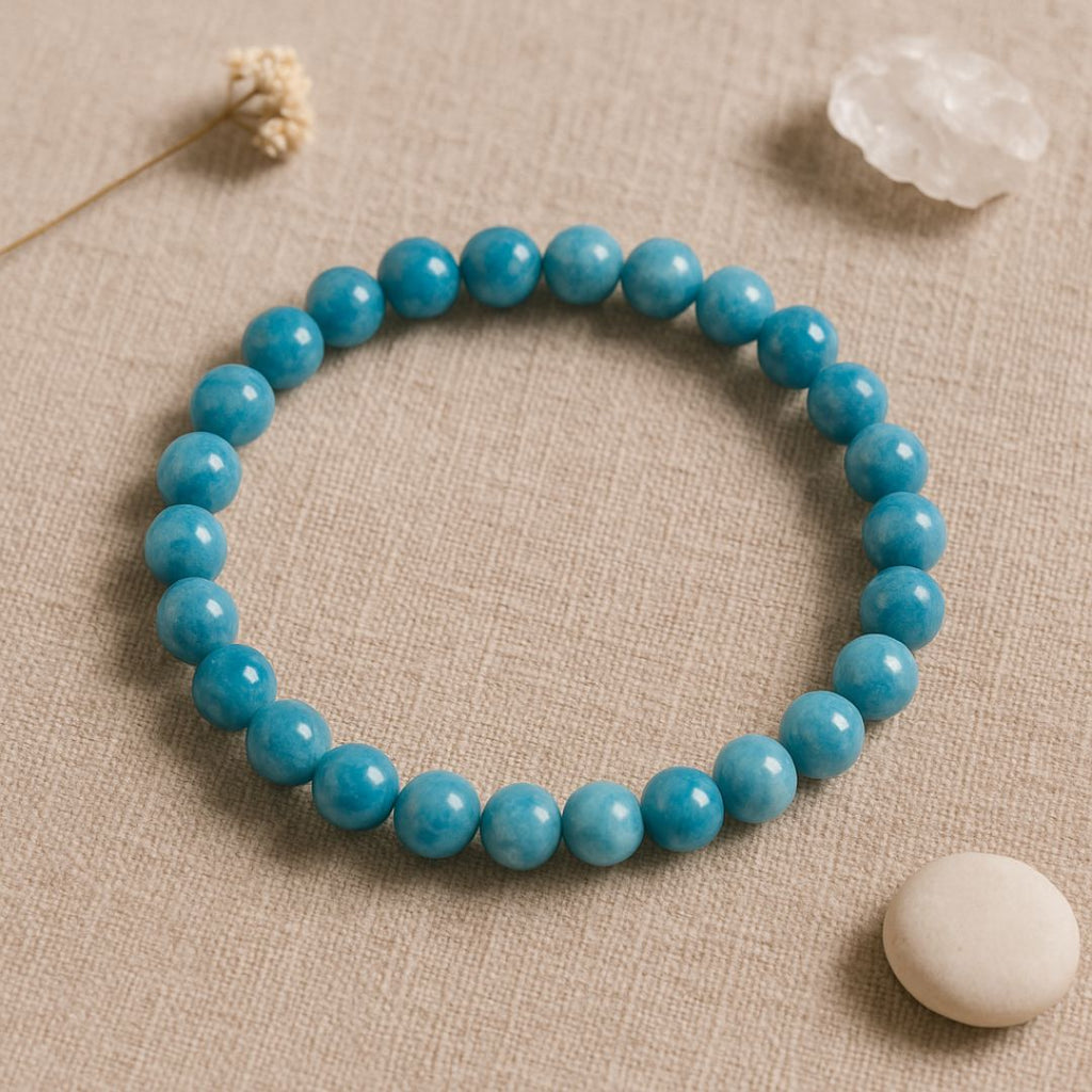 Bracelet en perles d'Apatite