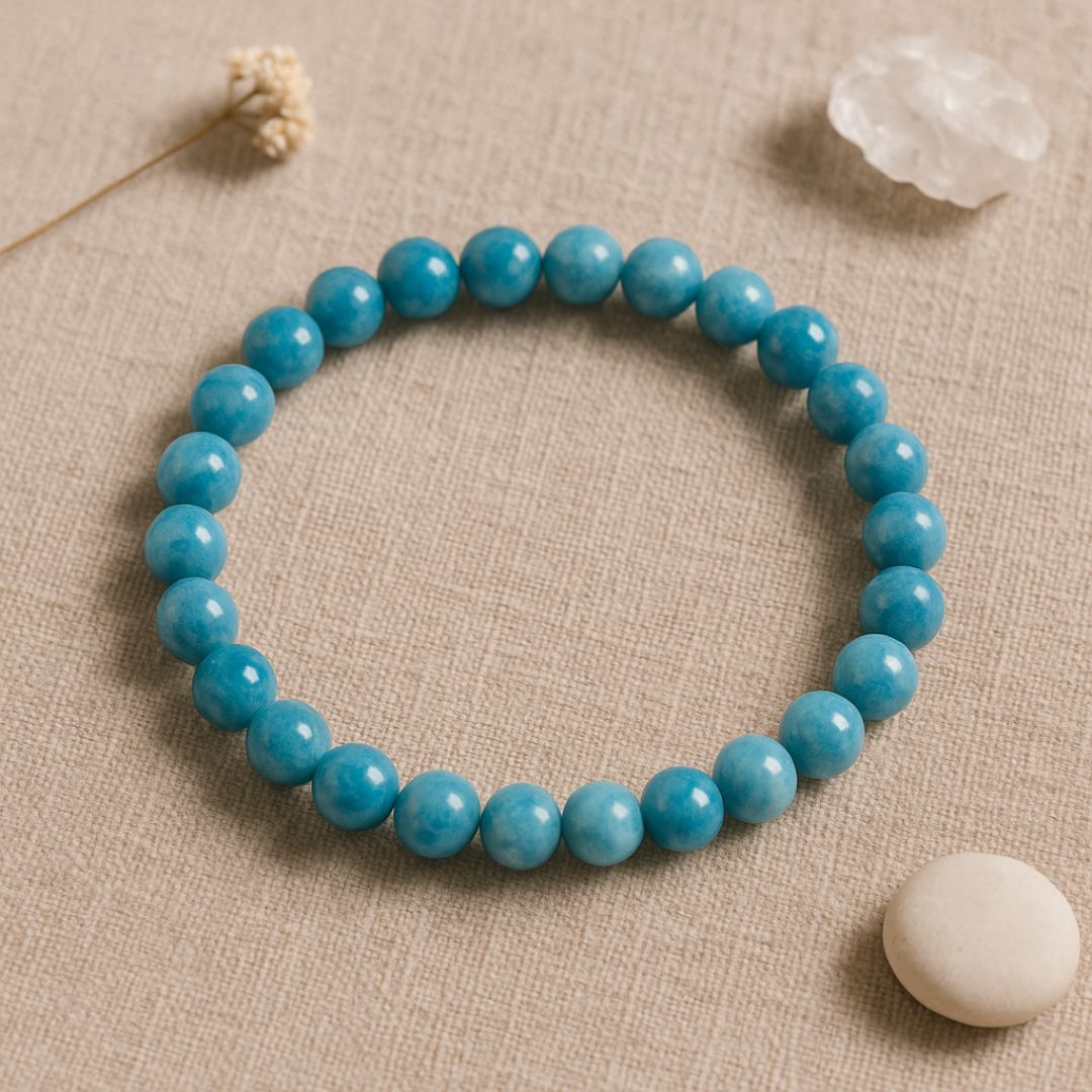Bracelet en perles d'Apatite