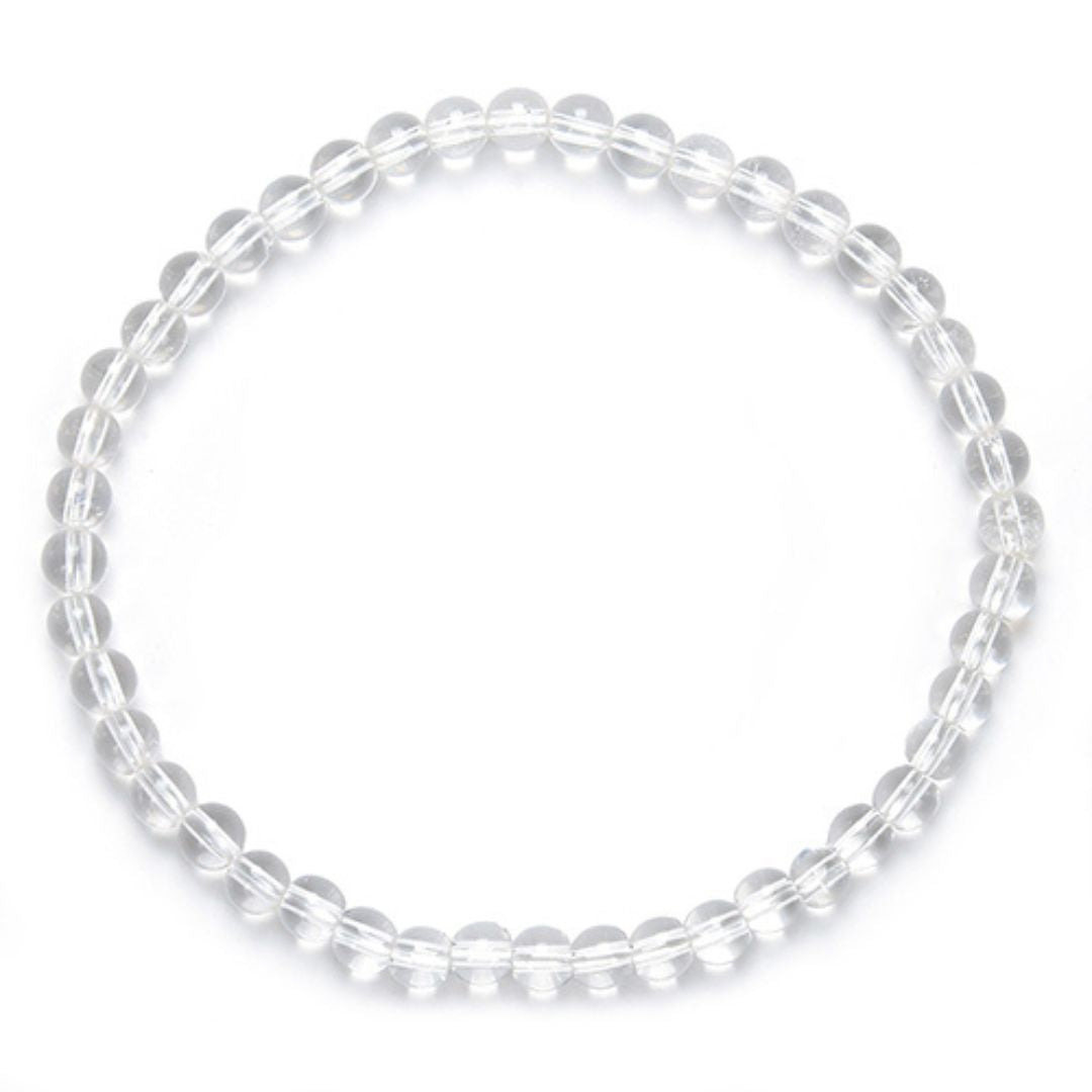 Bracelet en perles de Cristal de Roche