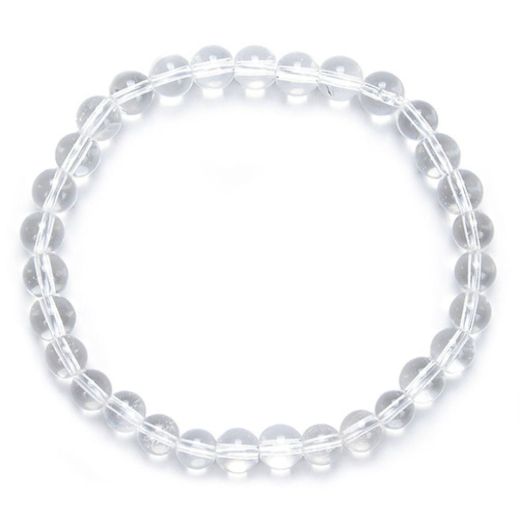 Bracelet en perles de Cristal de Roche