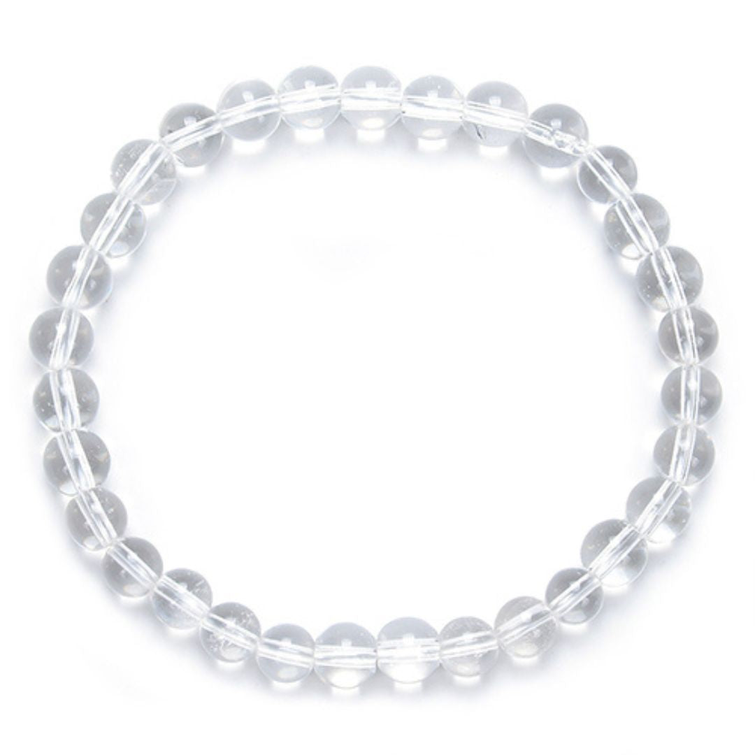 Bracelet en perles de Cristal de Roche