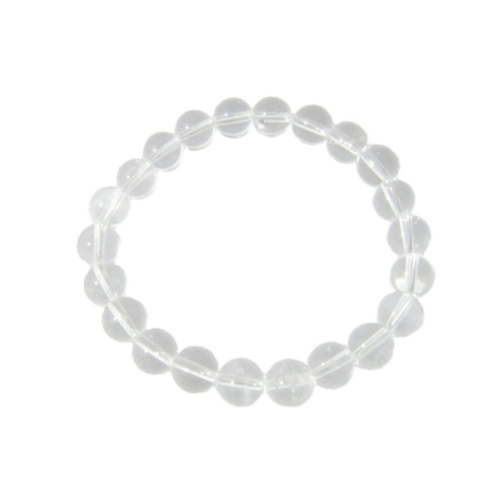 Bracelet en perles de Cristal de Roche
