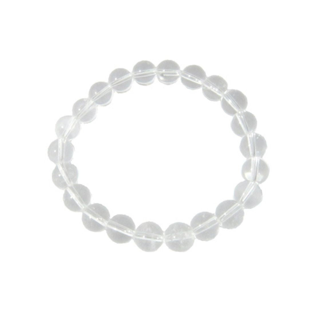 Bracelet en perles de Cristal de Roche