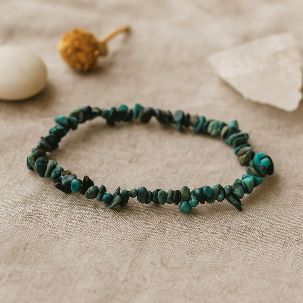 Bracelet baroque en Chrysocolle
