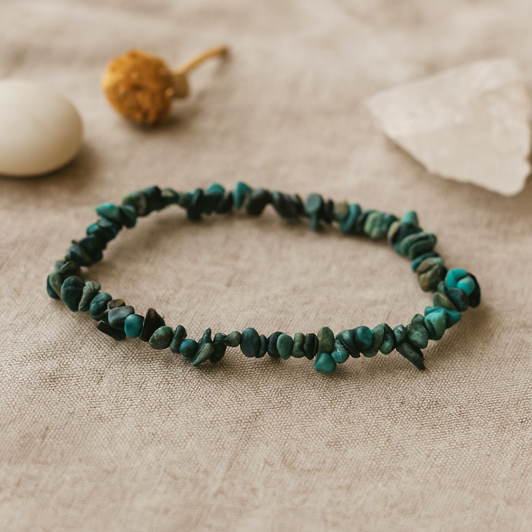 Bracelet baroque en Chrysocolle