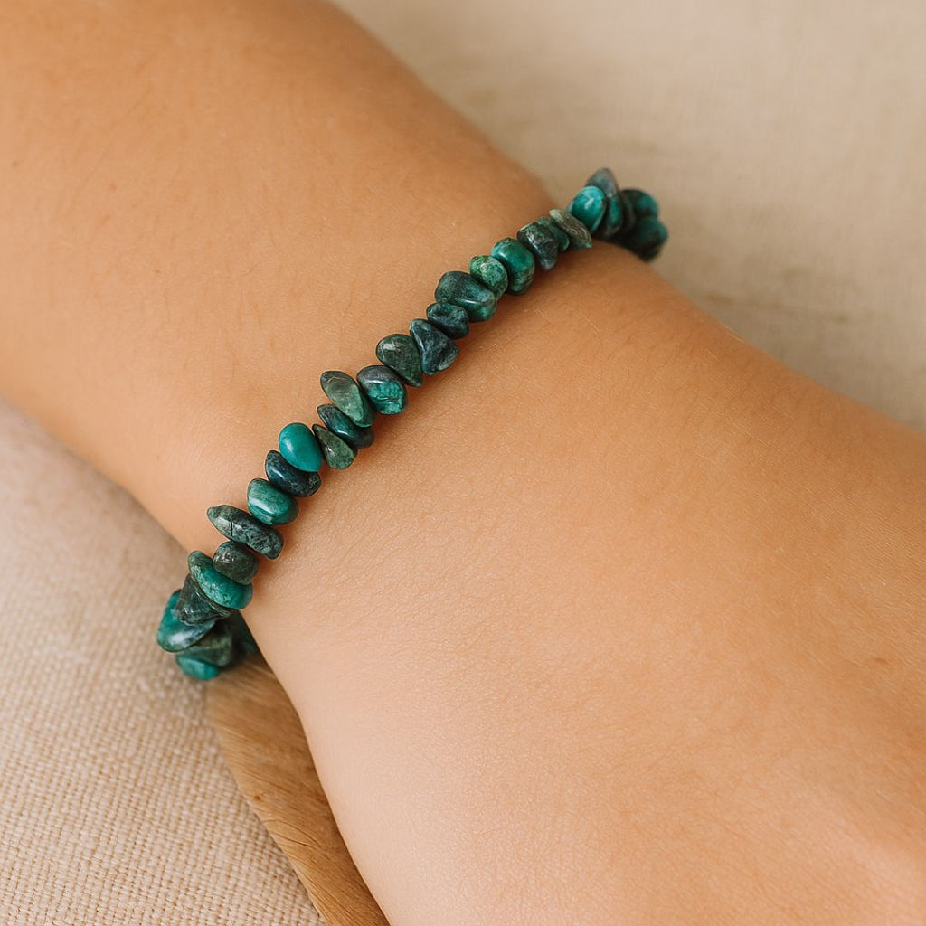 Bracelet baroque en Chrysocolle