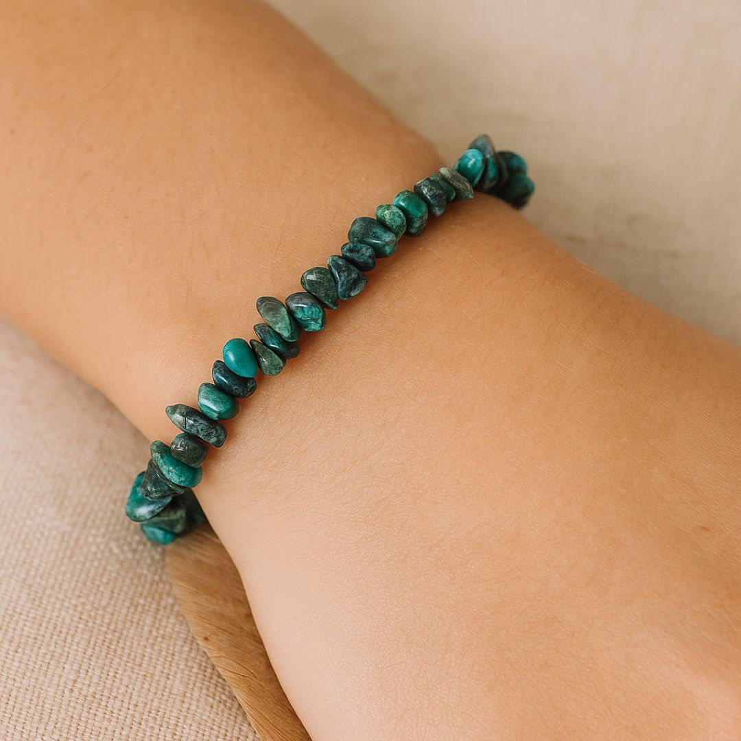 Bracelet baroque en Chrysocolle