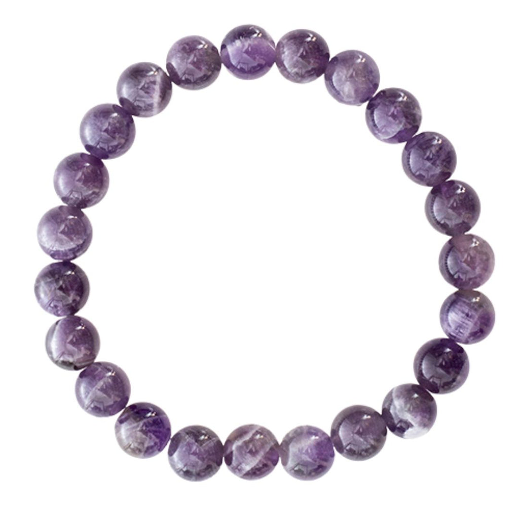 Bracelet en perles d'Améthyste