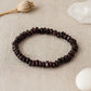 Bracelet baroque en Grenat