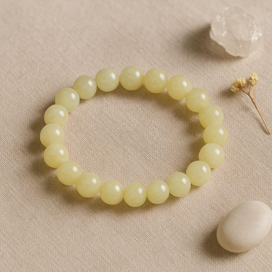 Bracelet en perles de Jade