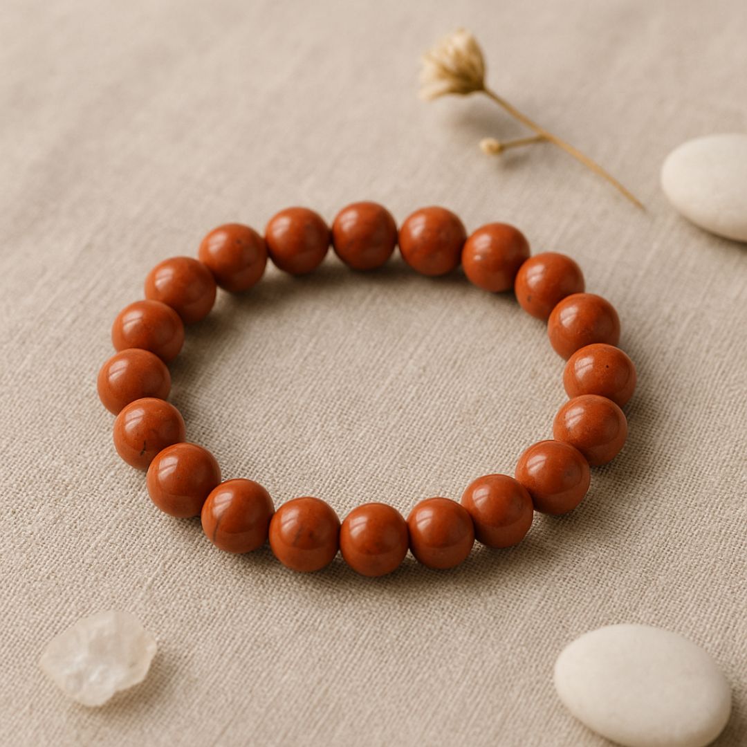 Bracelet en perles de Jaspe