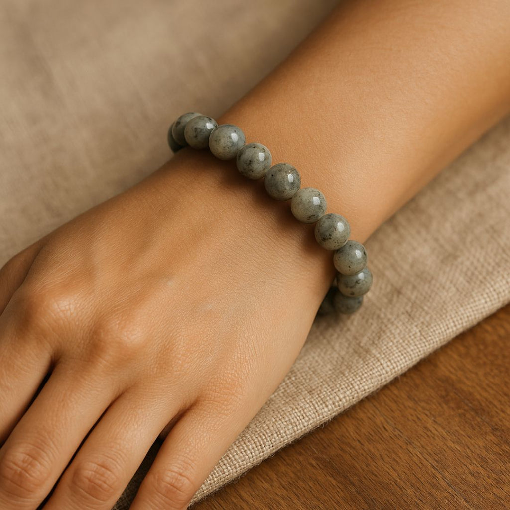 Bracelet en perles de Labradorite
