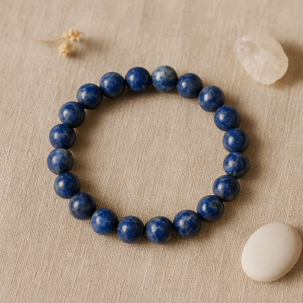 Bracelet en perles de Lapis Lazuli