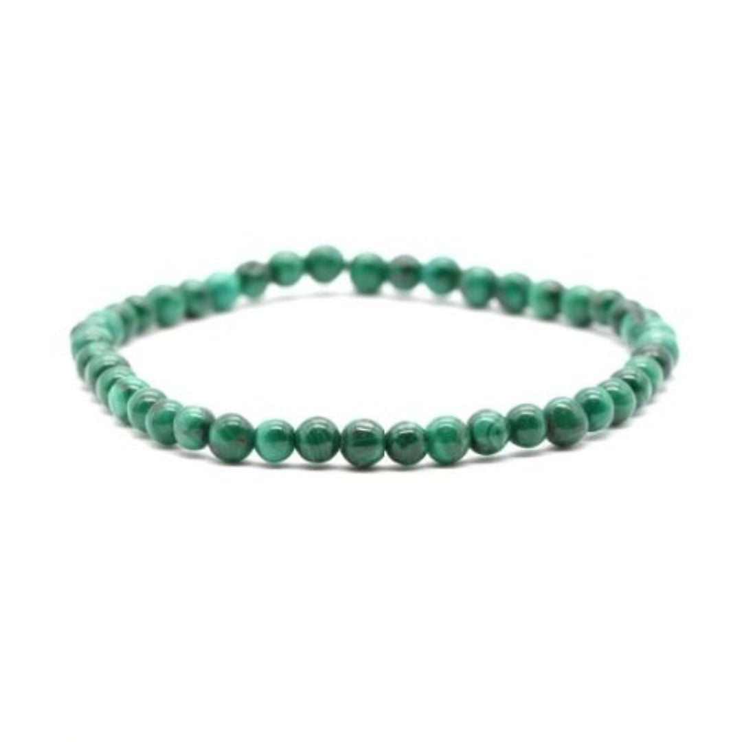 Bracelet en perles de Malachite