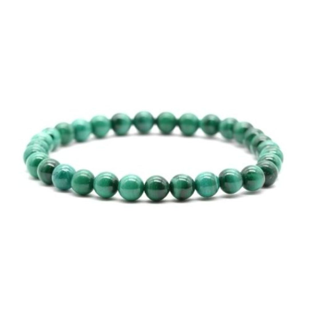 Bracelet en perles de Malachite