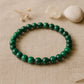 Bracelet en perles de Malachite
