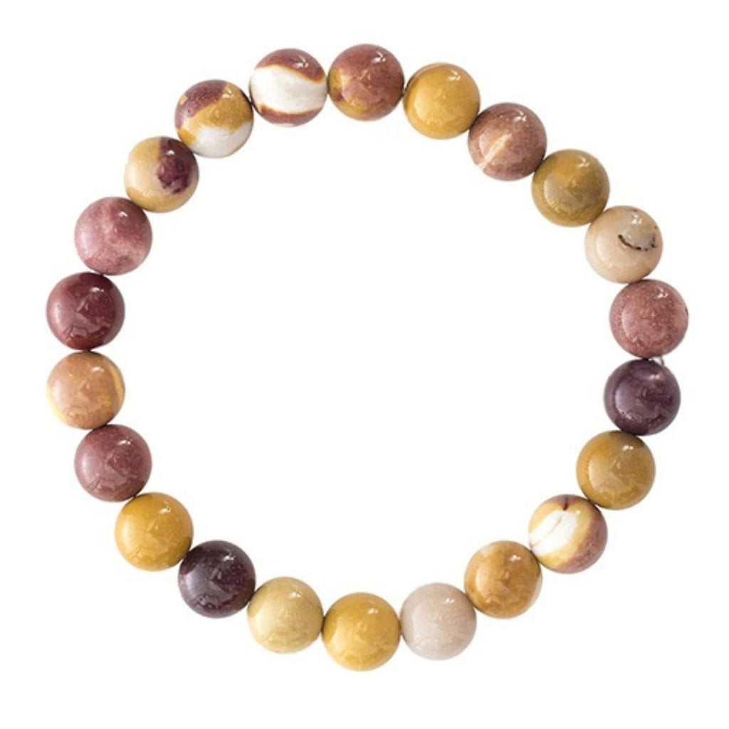 Bracelet en perles de Mokaïte