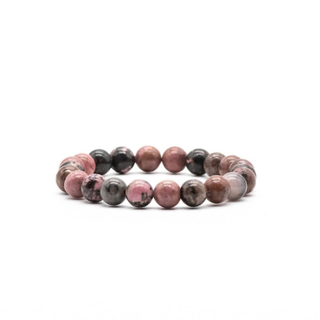 Bracelet en perles de Rhodonite