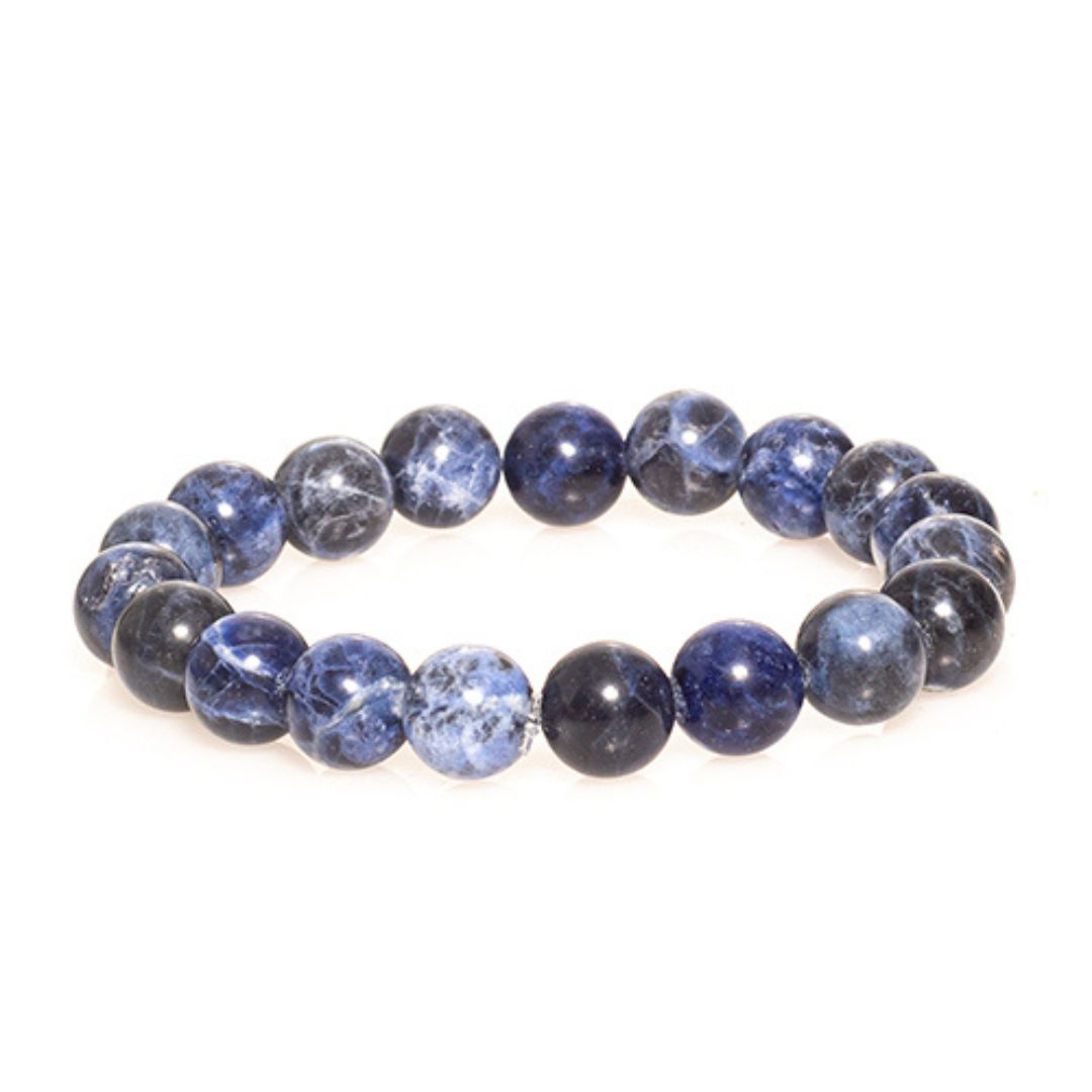 Bracelet en perles de Sodalite