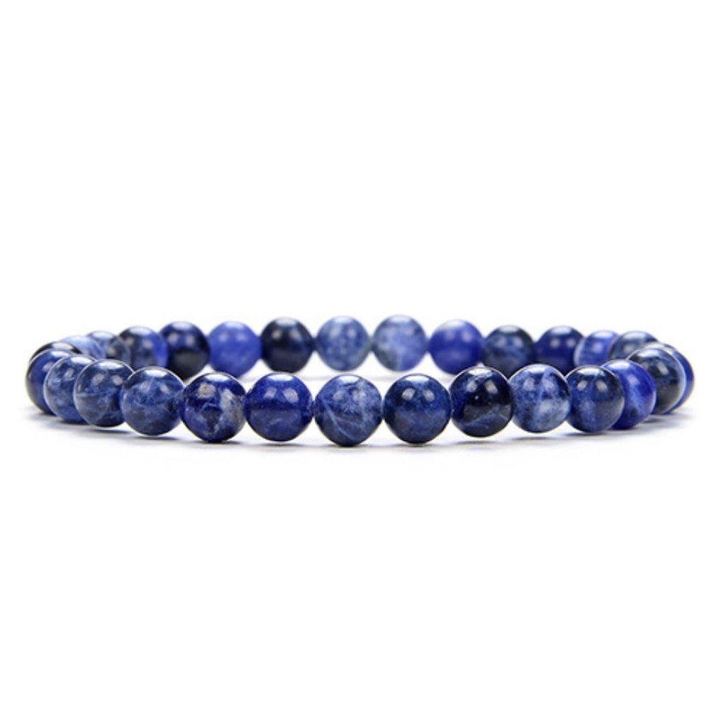 Bracelet en perles de Sodalite