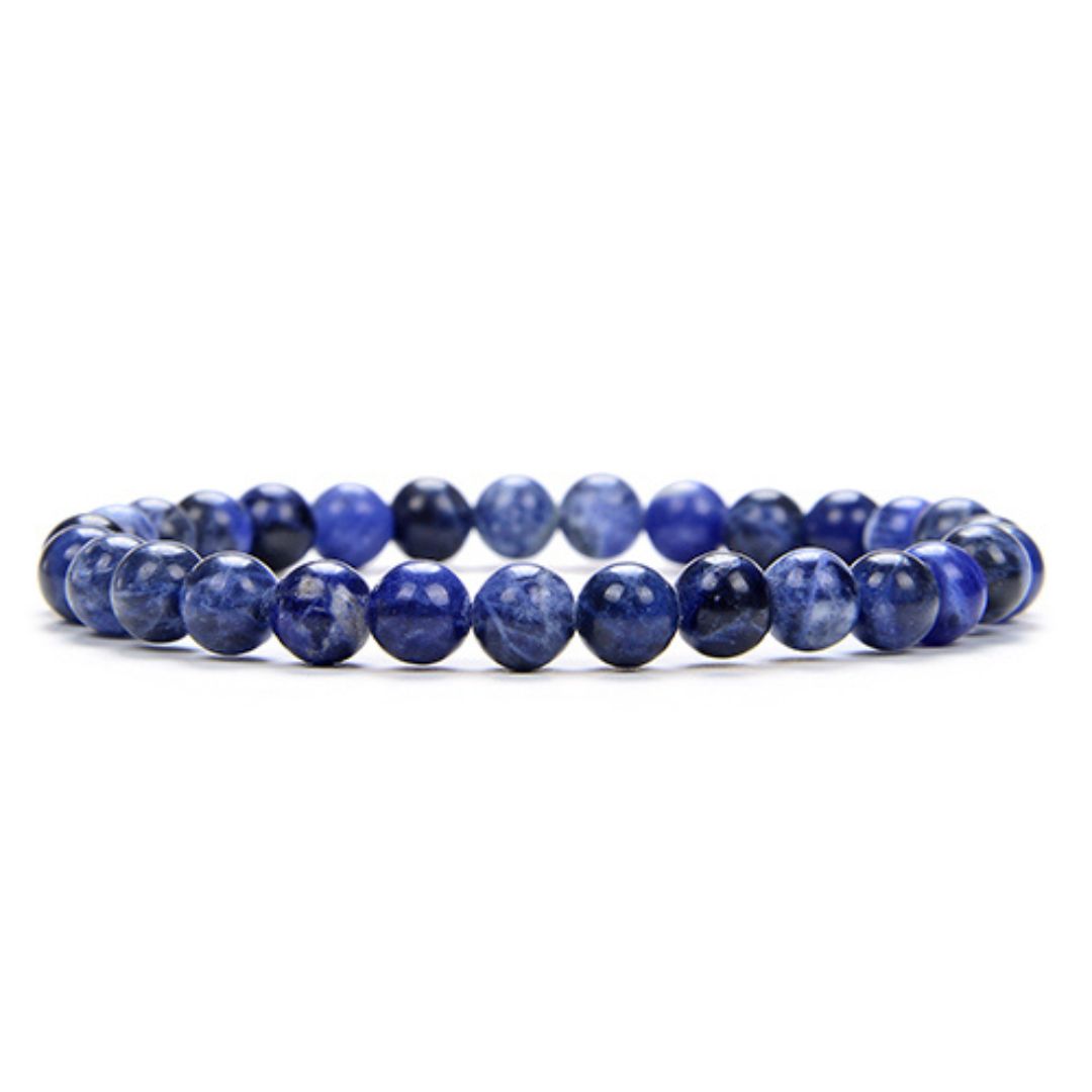 Bracelet en perles de Sodalite