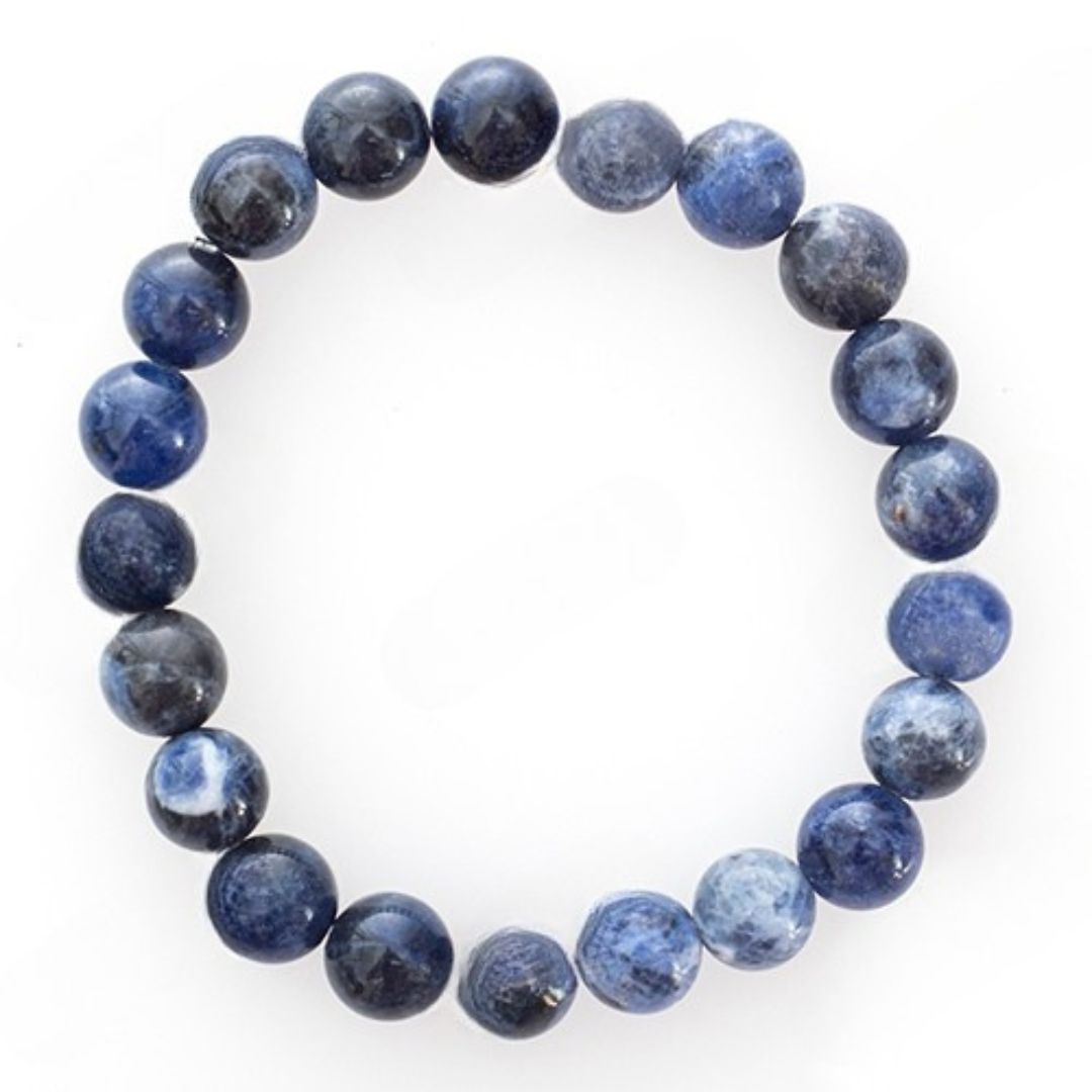 Bracelet en perles de Sodalite