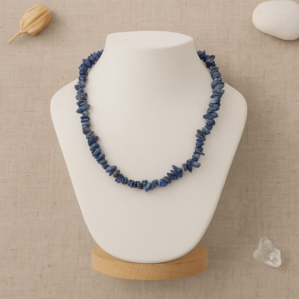 Collier baroque en Lapis Lazuli