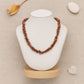 Collier baroque en Pierre de soleil de synthèse