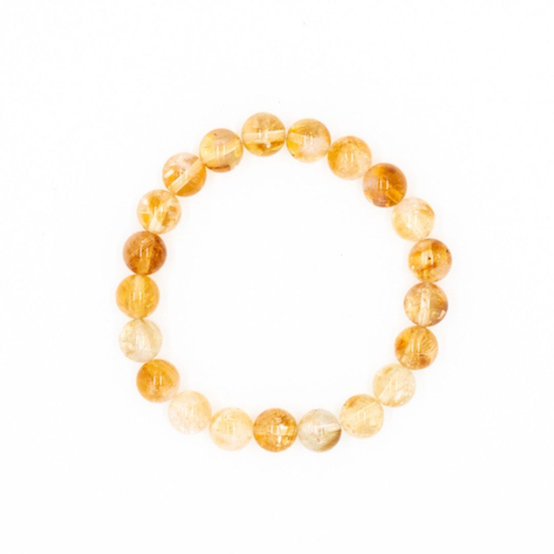 Bracelet en perles de Citrine
