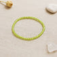Bracelet facetté en Peridot