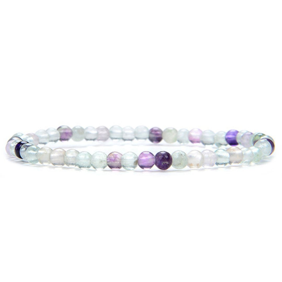 Bracelet en perles de Fluorine
