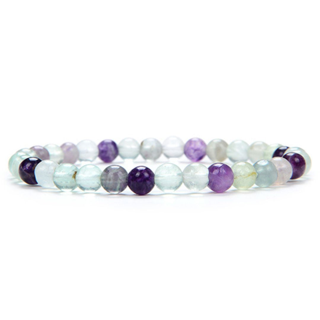 Bracelet en perles de Fluorine