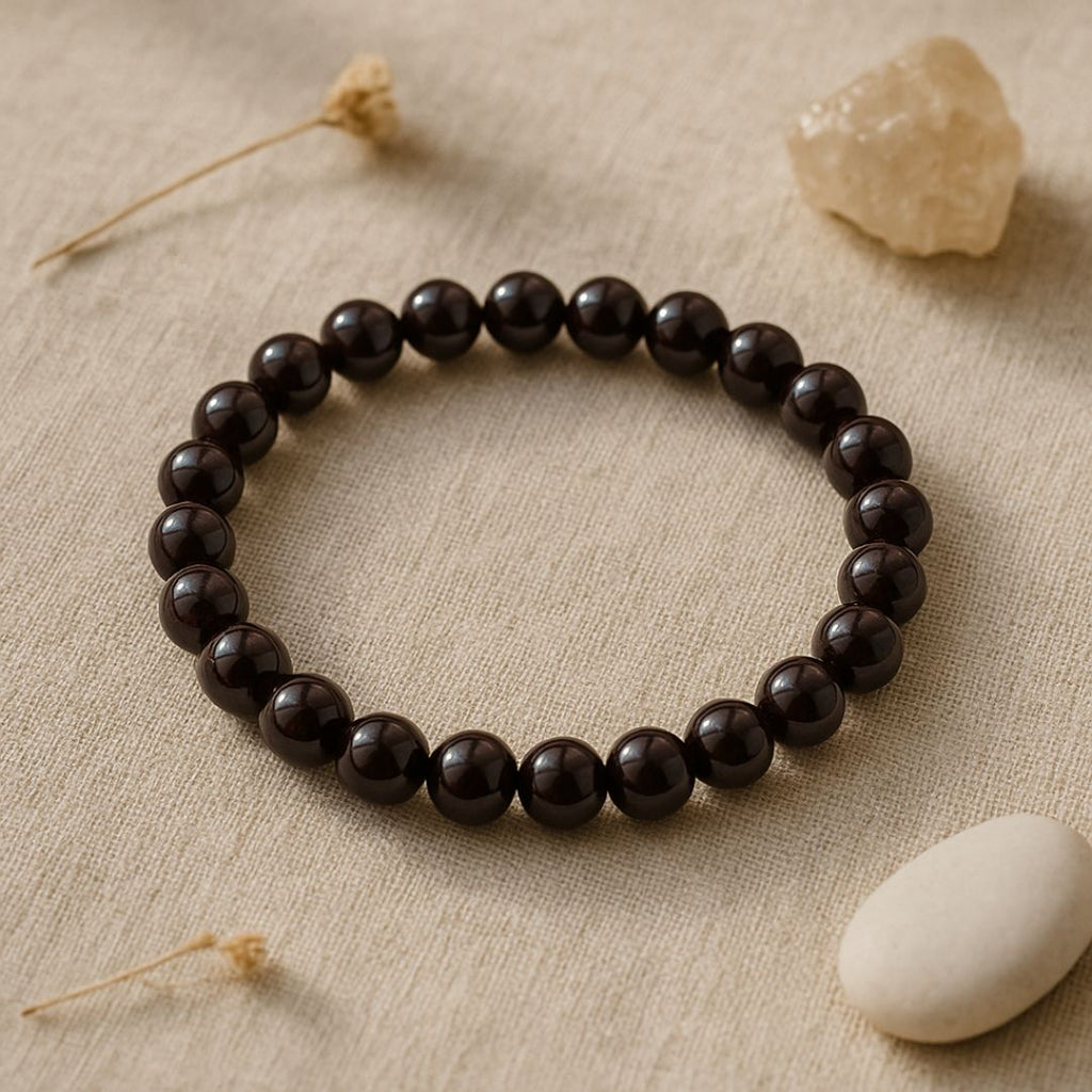 Bracelet en perles de Grenat