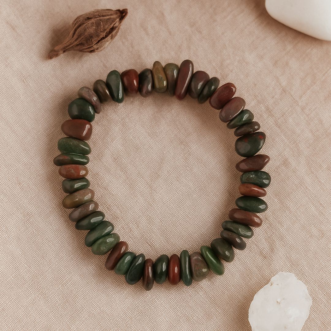 Bracelet baroque en Heliotrope