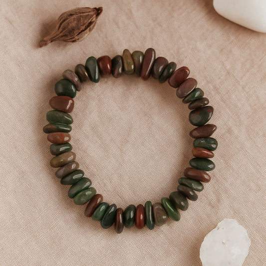 Bracelet baroque en Heliotrope