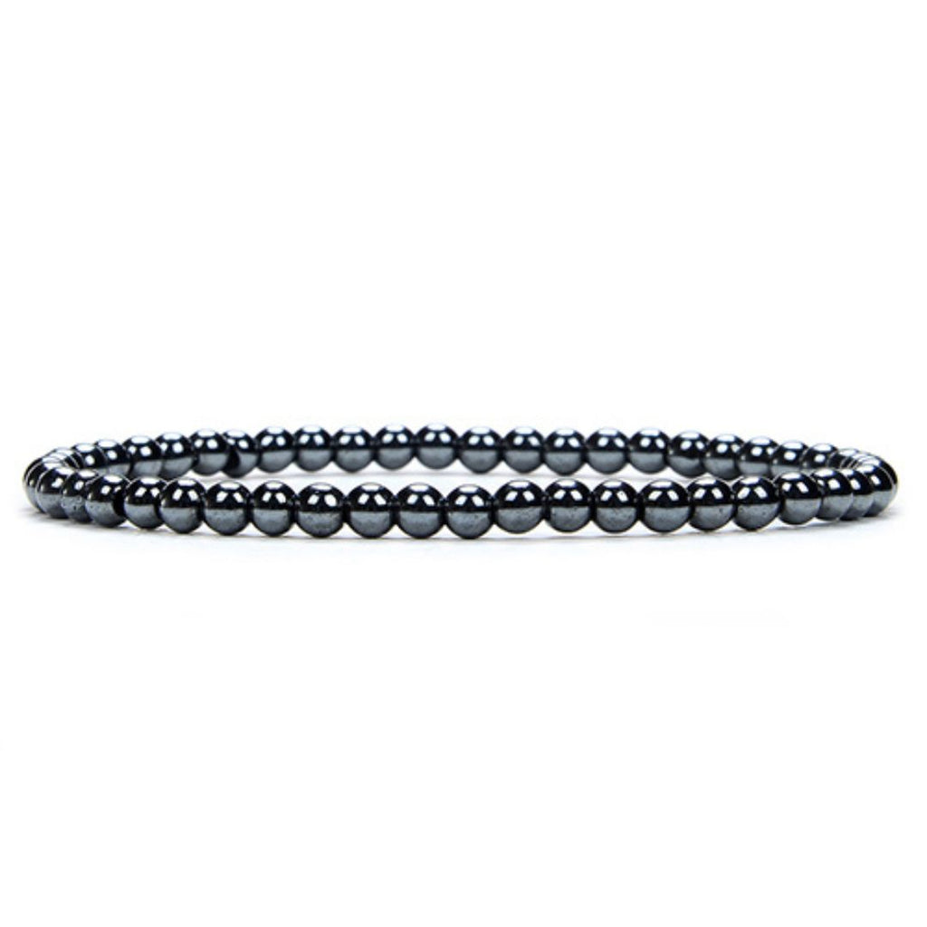 Bracelet en perles d'Hématite