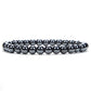 Bracelet en perles d'Hématite