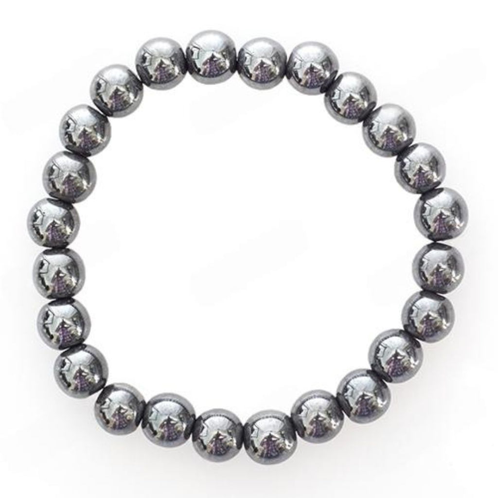 Bracelet en perles d'Hématite