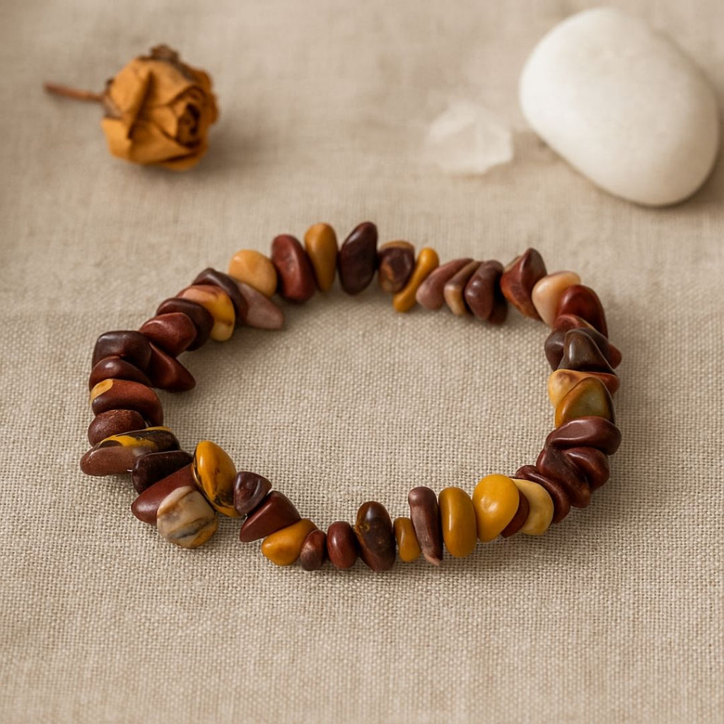 Bracelet baroque en Mokaïte